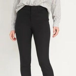 Old Navy High-Waisted Pixie Skinny Pants in Black size 16